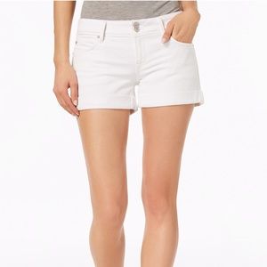 Hudson Croxley Cuffed Denim Shorts in sz 27